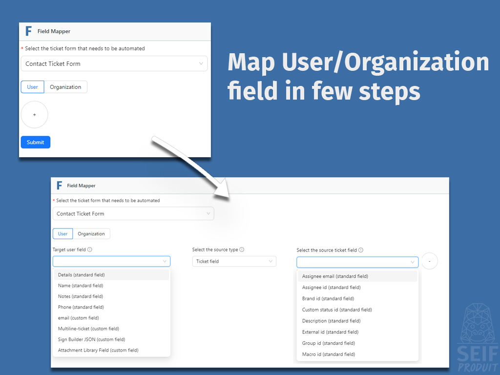 Field Mapper App Integration with Zendesk Support